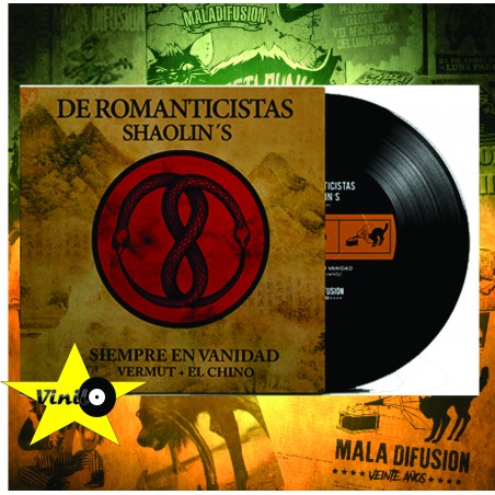 De Romanticistas Shaolin's Vinilo - Siempre en vanidad 7 pulgadas