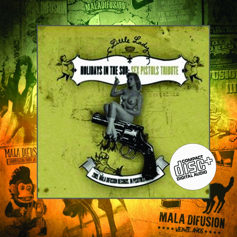 Tributo a Sex Pistols cd holidays in the sur  punk argentina