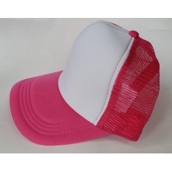 Gorra Trucker Fucsia Frente...