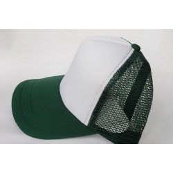 Gorra Trucker Verde Frente...