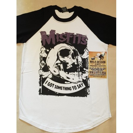 Misfits Remera Combinada "I Got Something To Say"