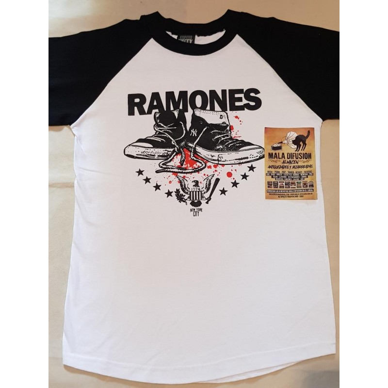 Ramones Remera Combinada