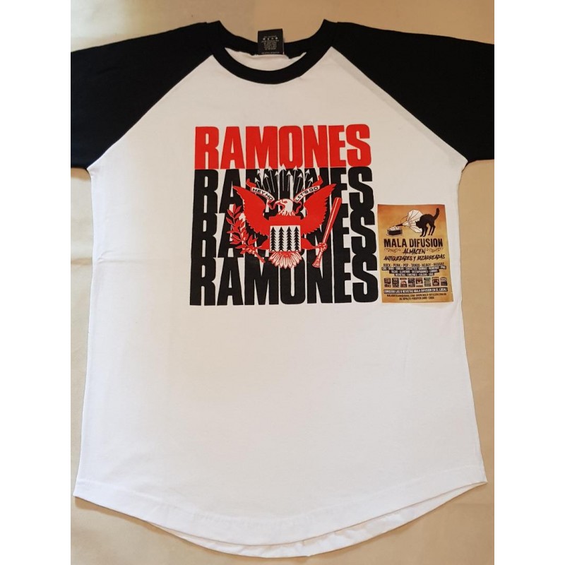 Ramones Remera Combinada