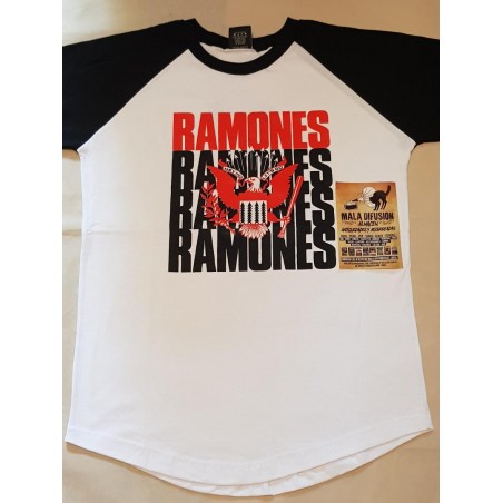 Ramones Remera Combinada