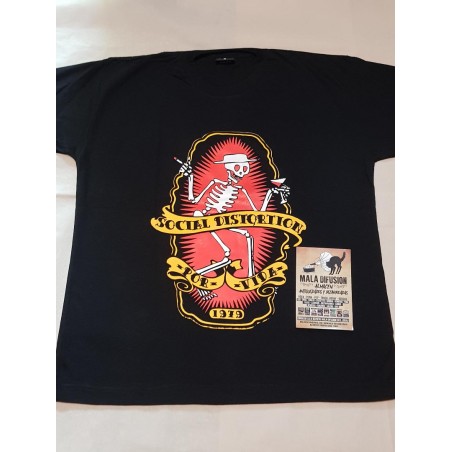 Social Distortion Remera Por Vida 1979