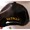 BATMAN GORRA DE CUERO BORDADA (visera plana)