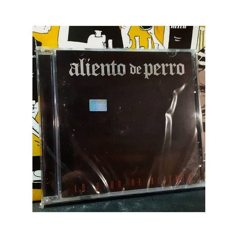 ALIENTO DE PERRO "LO PEOR DE ALIENTO" CD