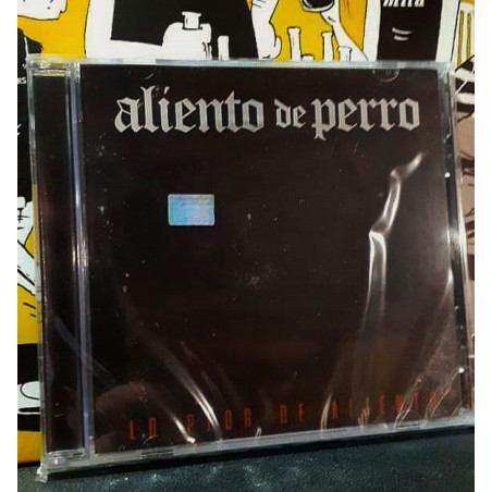 ALIENTO DE PERRO "LO PEOR DE ALIENTO" CD