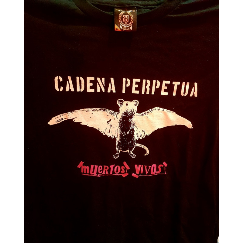 CADENA PERPETUA "MUERTOS VIVOS" REMERA