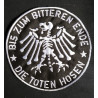 DIE TOTEN HOSEN PARCHE BORDADO ( GRANDE-ESPALDA)