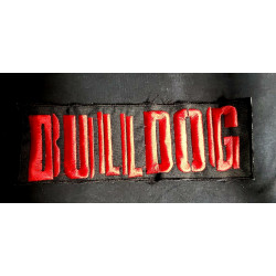 BULLDOG PARCHE BORDADO (GRANDE-ESPALDA)