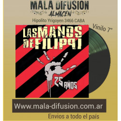 LAS MANOS DE FILIPPI  VINILO 7 PULGADAS