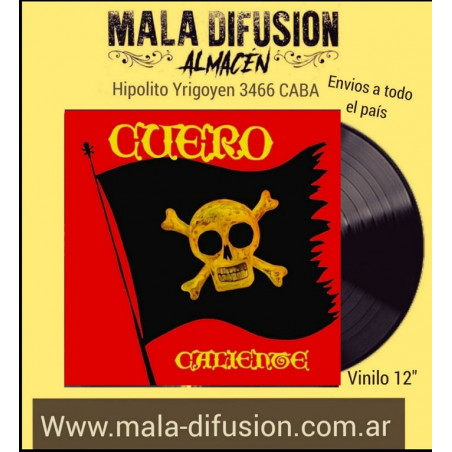 VOX DEI "CUERO CALIENTE" VINILO 12 "