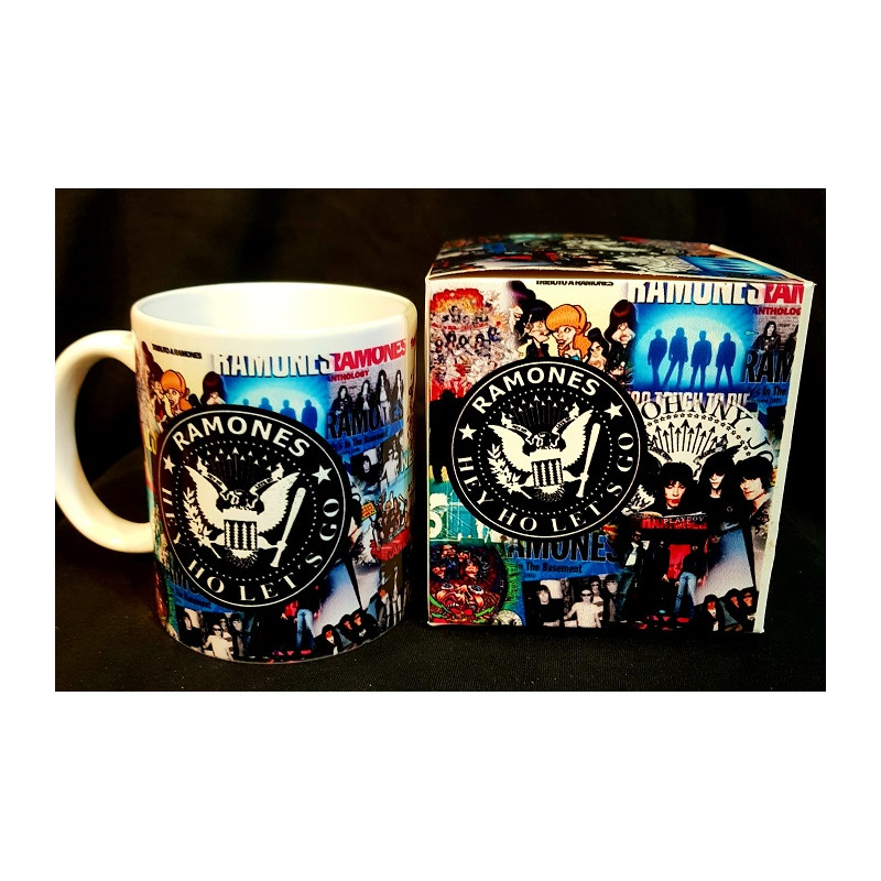 RAMONES HEY HO LET`S GO TAZA (en caja)