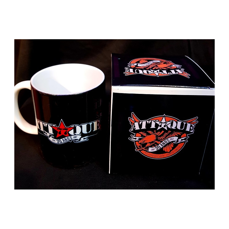 ATTAQUE 77 "30 AÑOS" TAZA (en caja)