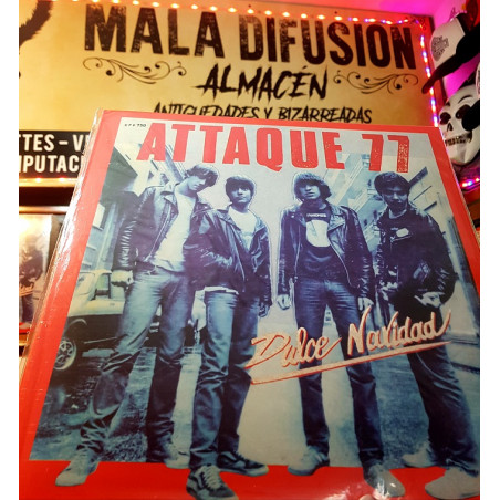 Attaque 77 Dulce navidad  vinilo 12