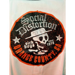 Social Distortion Remera Combinada