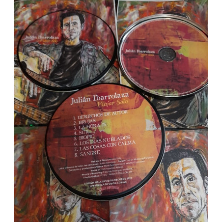 Julian Ibarrolaza " Viajar solo"   cd embajada boliviana