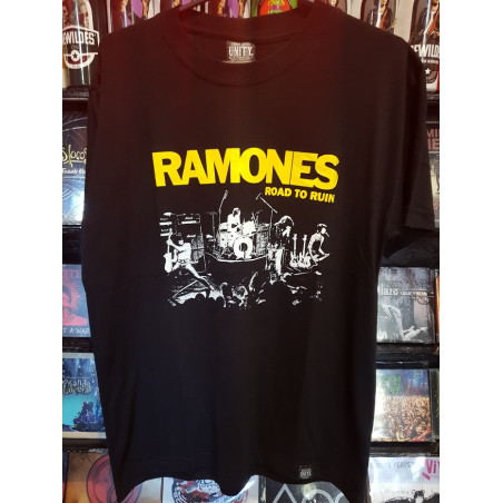 RAMONES- ROAD TO RUIN REMERA