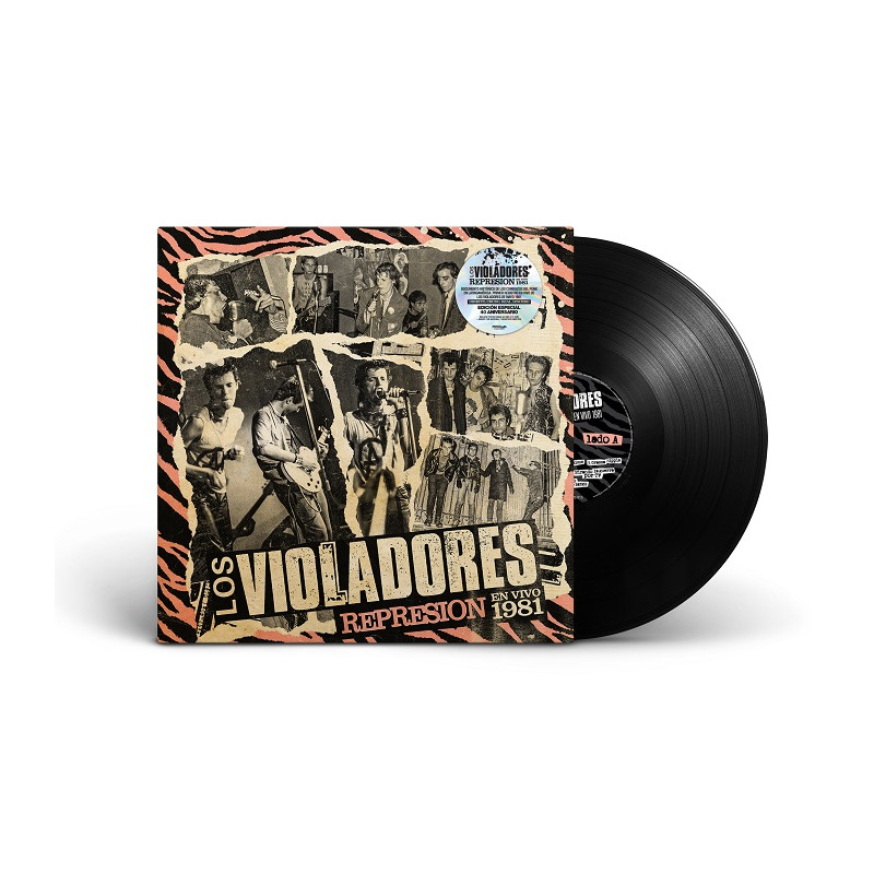 LOS VIOLADORES - REPRESION 1981  - VINILO