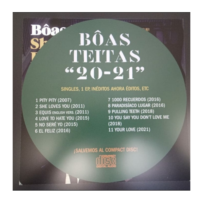 Boas Teitas "20-21" cd preventa