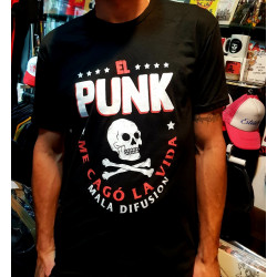 El Punk me cago la vida-  Mala Difusión Remera