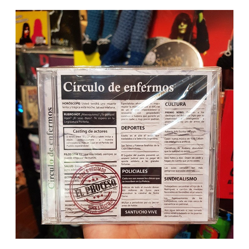 El proceso "Circulo de enfermos" Cd