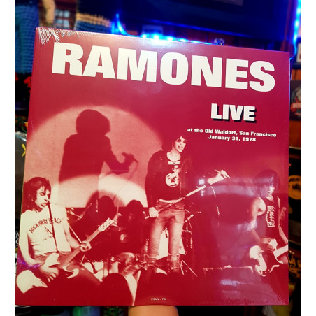 RAMONES - LIVE AT OLD WALDORF - VINILO