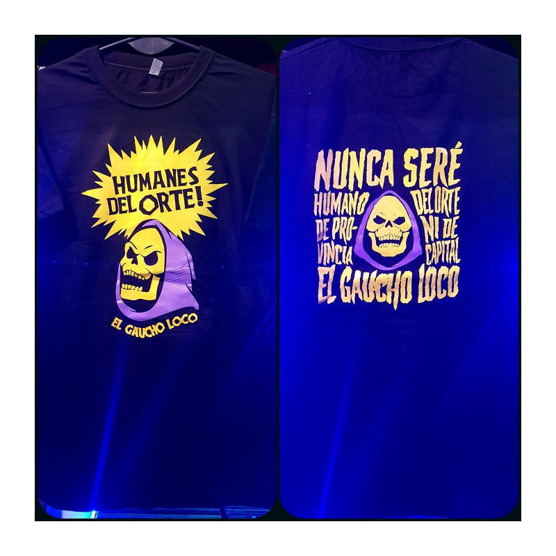 REMERA SKELETOR GAUCHO LOCO