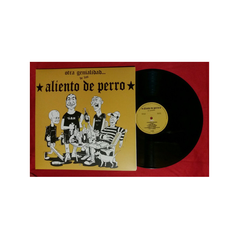 Aliento de perro "Otra genialidad de los" vinilo