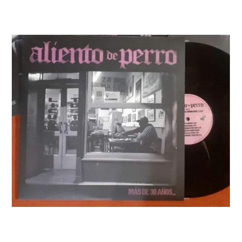 Aliento de perro "mas de 30 años" vinilo 12   punk