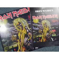 Iron maiden  killers con libro  vinilo