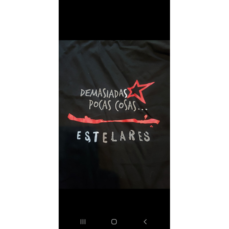 Remeras Estelares  demasiadas pocas cosas