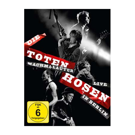 Die Toten Hosen -  Machmalauter Live in Berlin   - importado  Dvd