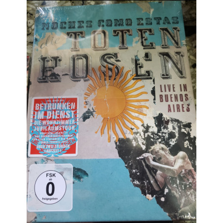 Die Toten Hosen  Dvd  Noches como estas  live in Buenos Aires  DVD IMPORTADO