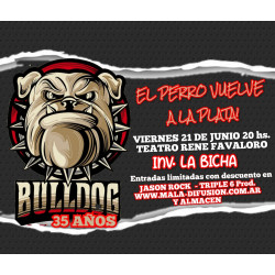 Bulldog en La Plata - 35 años