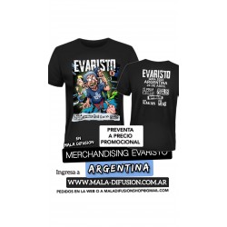 Remeras de Evaristo Camisetas Merch Oficial Argentina