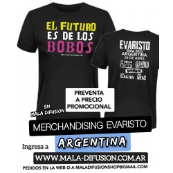 Remeras de Evaristo Camisetas Merch Oficial Argentina