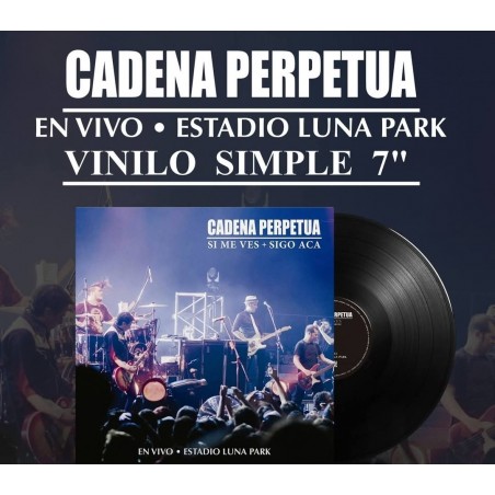 Cadena Perpetua  vinilo 7  singles  luna park