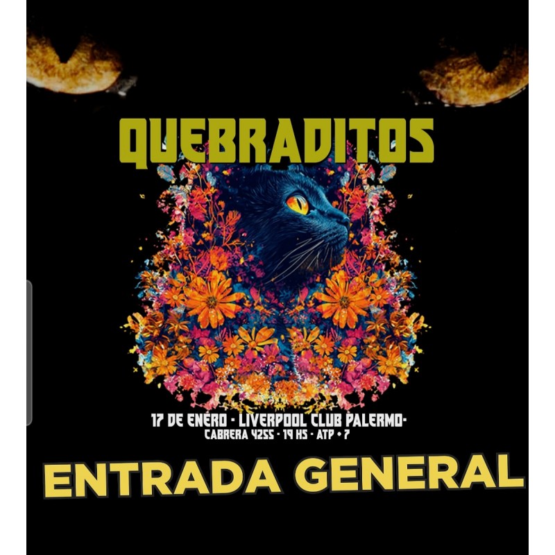 QUEBRADITOS LIVERPOOL CABA ENTRADA GENERAL