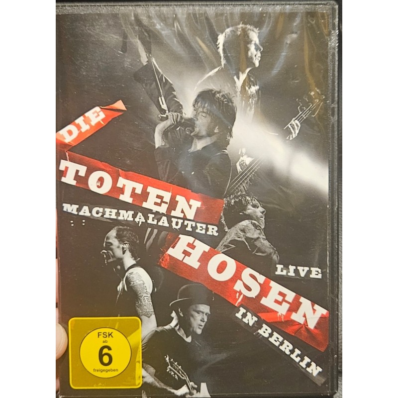Die toten hosen dvd en vivo en berlin europa