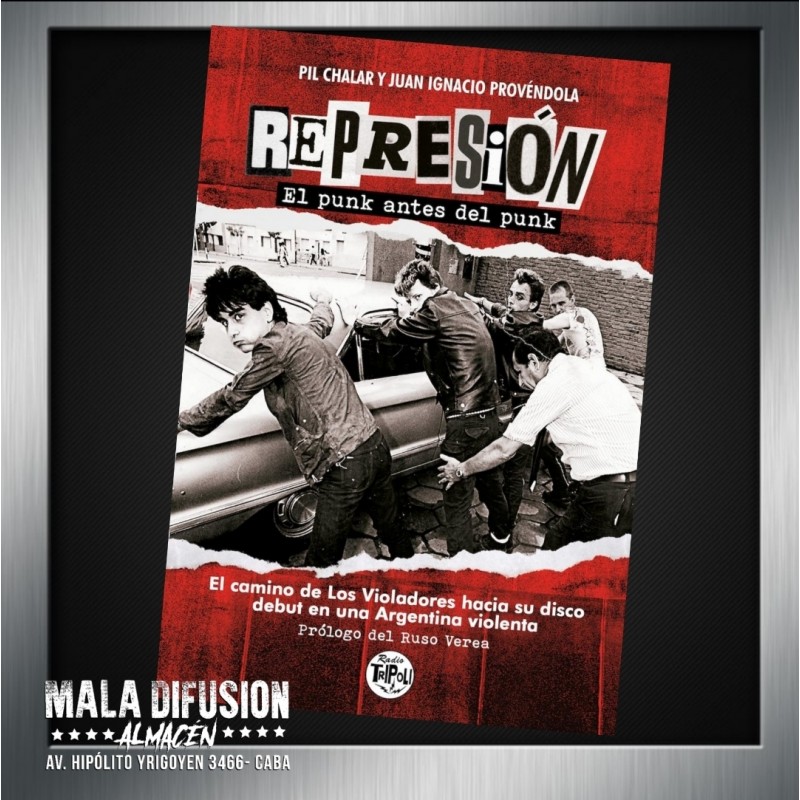 Libro Represión el punk antes del punk