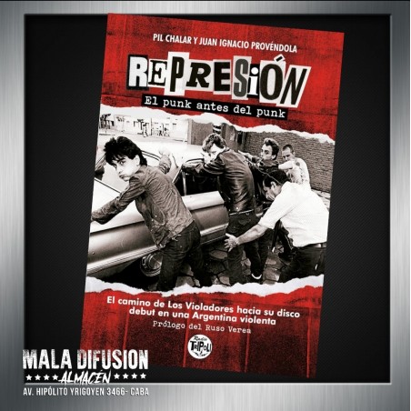 Libro Represión el punk antes del punk