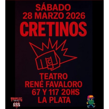 Cretinos  Teatro Rene Favaloro La Plata