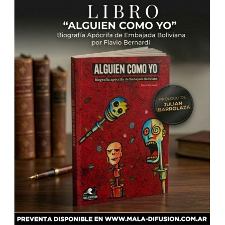 PREVENTA-Libro-Alguien como yo de Embajada Boliviana- Flavio Bernardi