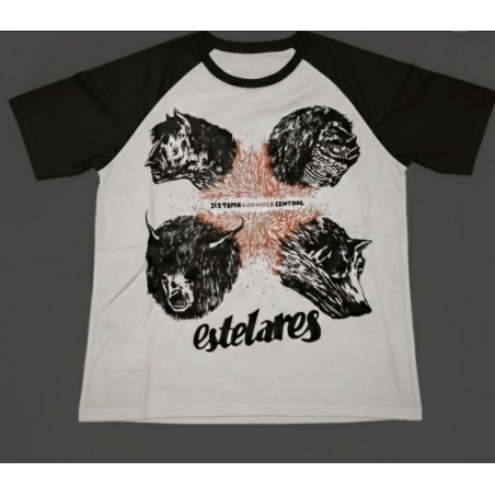 Remera Estelares sistema nervioso central  - manga ranglan