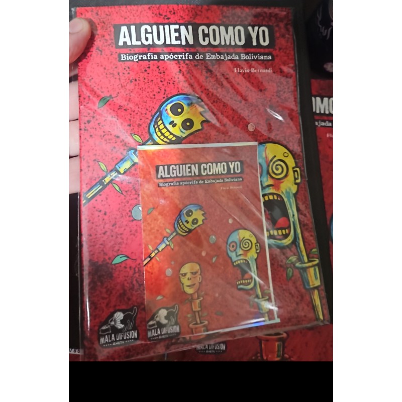 Alguien como yo libro de Embajada Boliviana- Flavio Bernardi