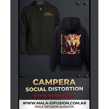 Campera Social Distortion born to kill