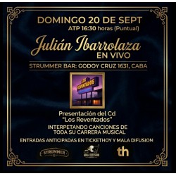 Julian ibarrolaza en vivo...
