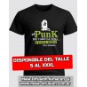 REMERA EL PUNK ME CAGO LA VIDA  - MALA DIFUSION